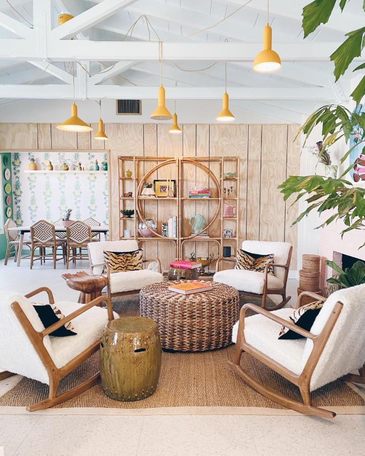 Les Cactus Hotel Palm Springs Bagian luar foto